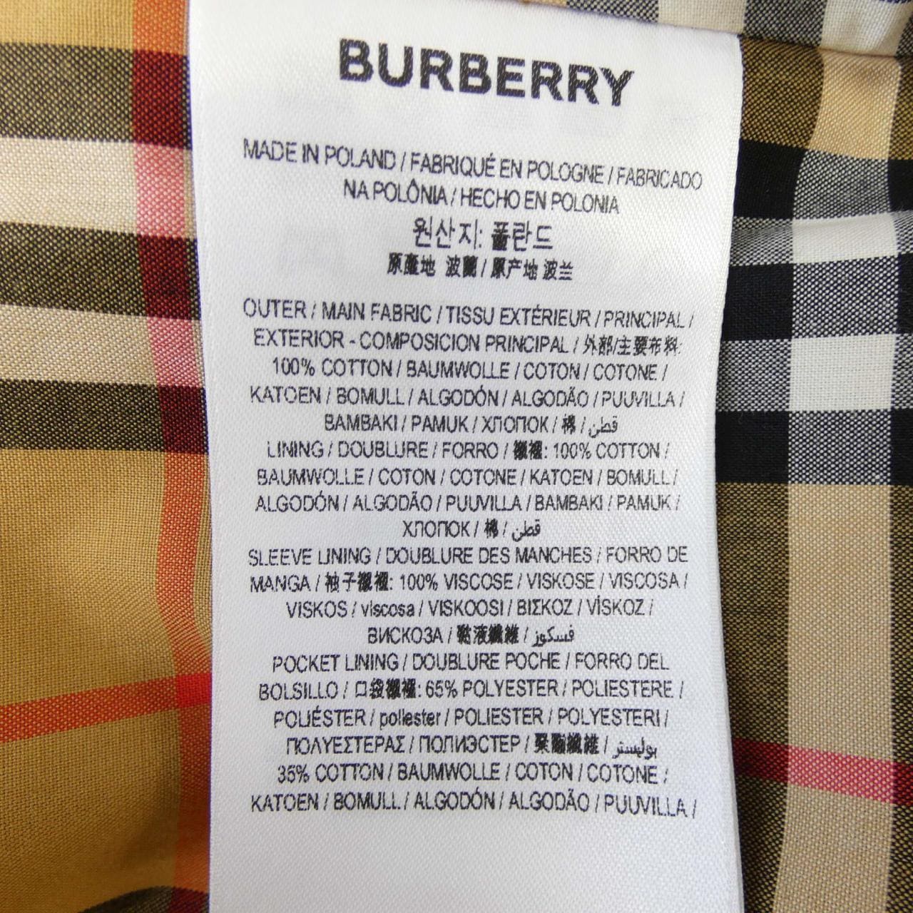 バーバリー BURBERRY 8016222 コート