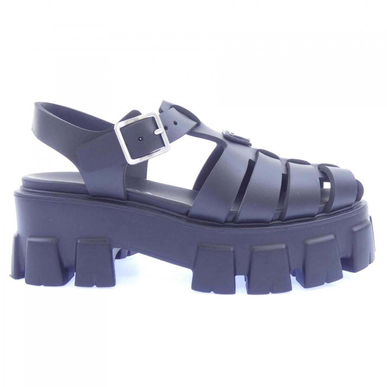 プラダ PRADA トライアングルロゴ モノリス 1X853M フォームラバー サンダル