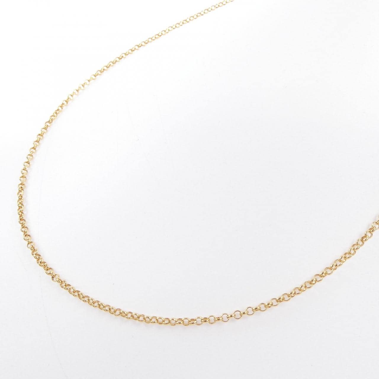 クロムハーツ CHROME HEARTS ROLL CHAIN I18 GLD 205014937GLDI18001 NECKLACE