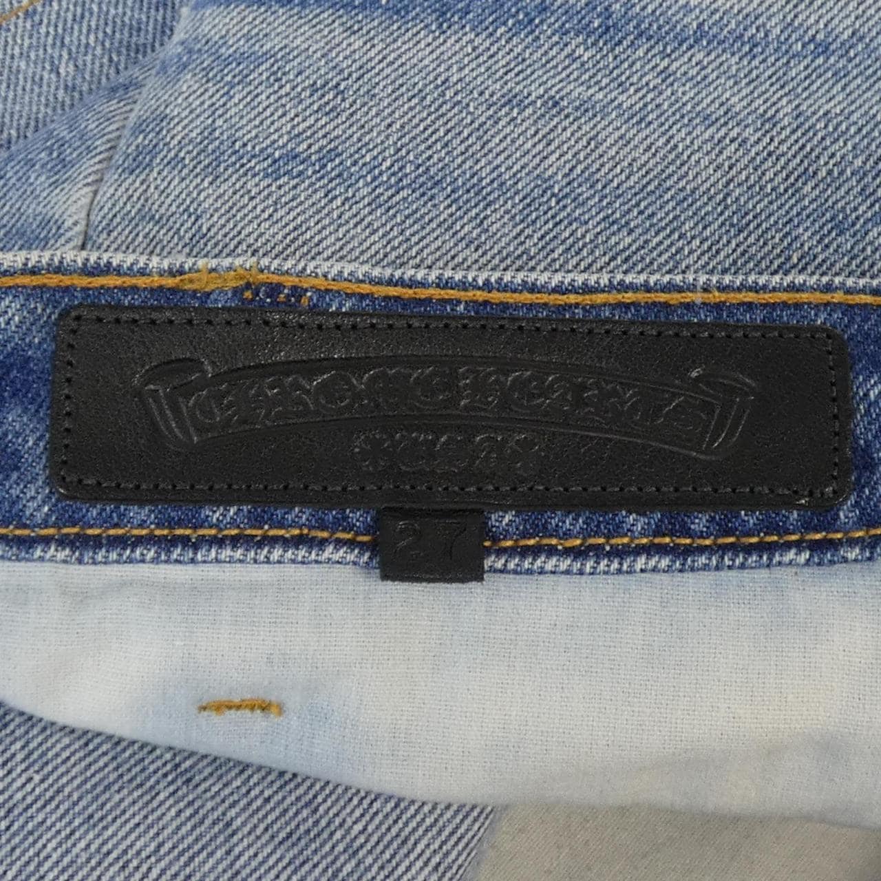クロムハーツ CHROME HEARTS STAR 69 VNTG BLU DNM 411206364******144 スカート