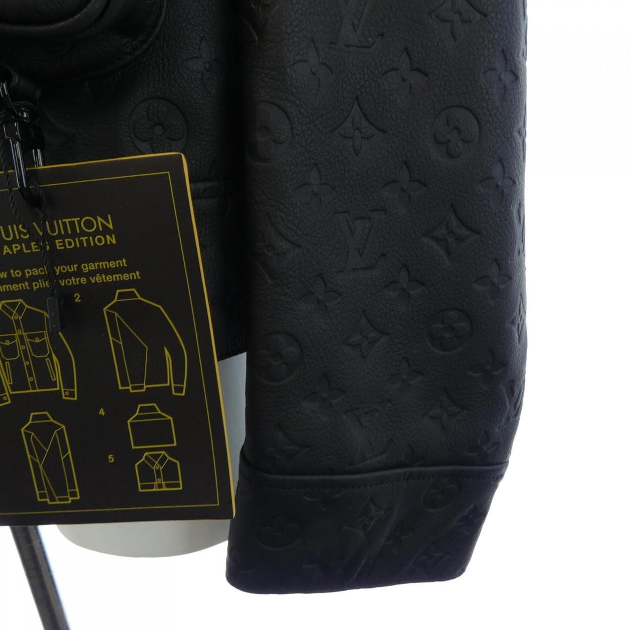 ルイヴィトン LOUIS VUITTON モノグラムエンボスユティリティジャケット HIL46EQXS レザージャケット