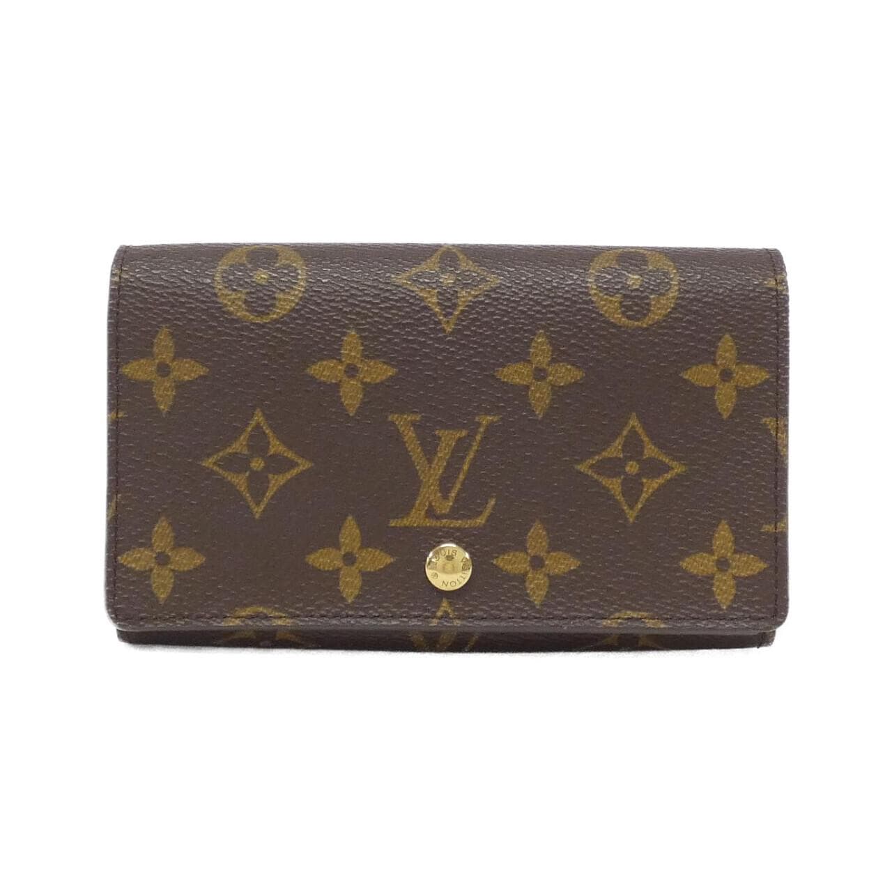 LOUIS VUITTON Monogram Porte Monet Bier Tresor M61730 錢包