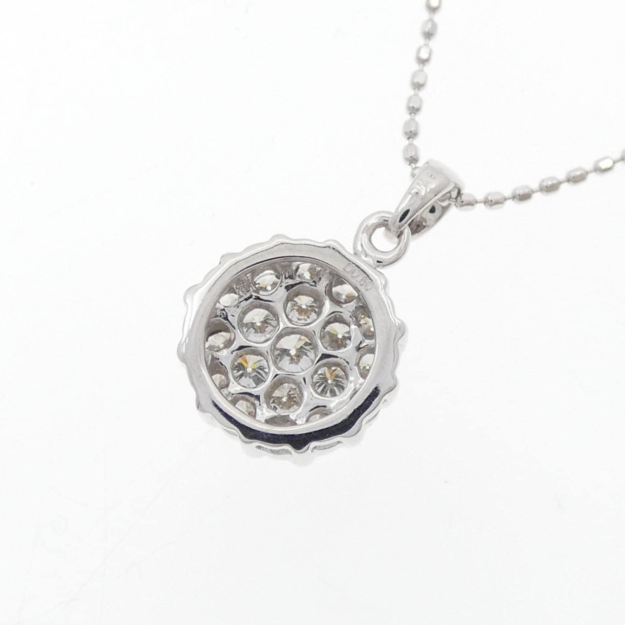 K18WG ダイヤモンド ネックレス 0.50CT