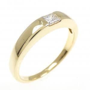 K18YG ダイヤモンド リング 0.19CT