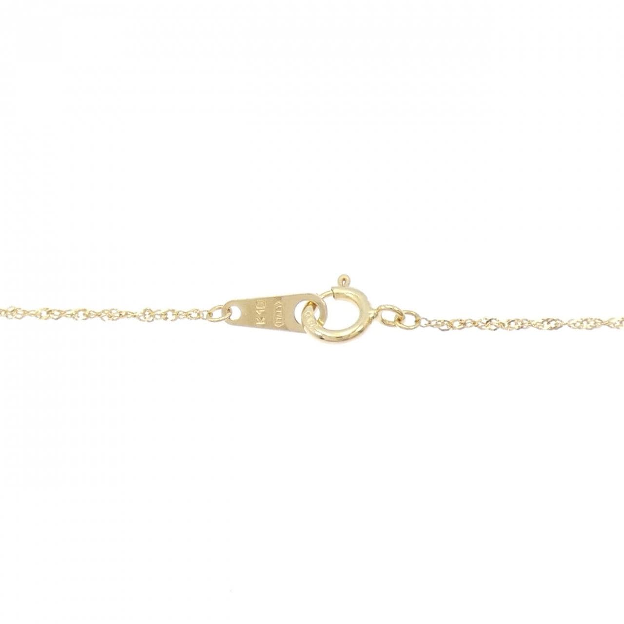 750YG/K18YG ダイヤモンド ネックレス