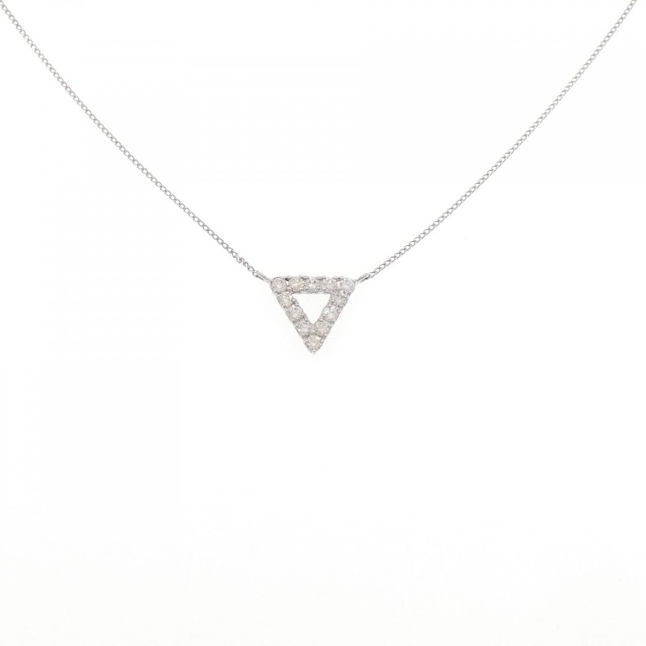 【新品】PT ダイヤモンド ネックレス 0.30CT
