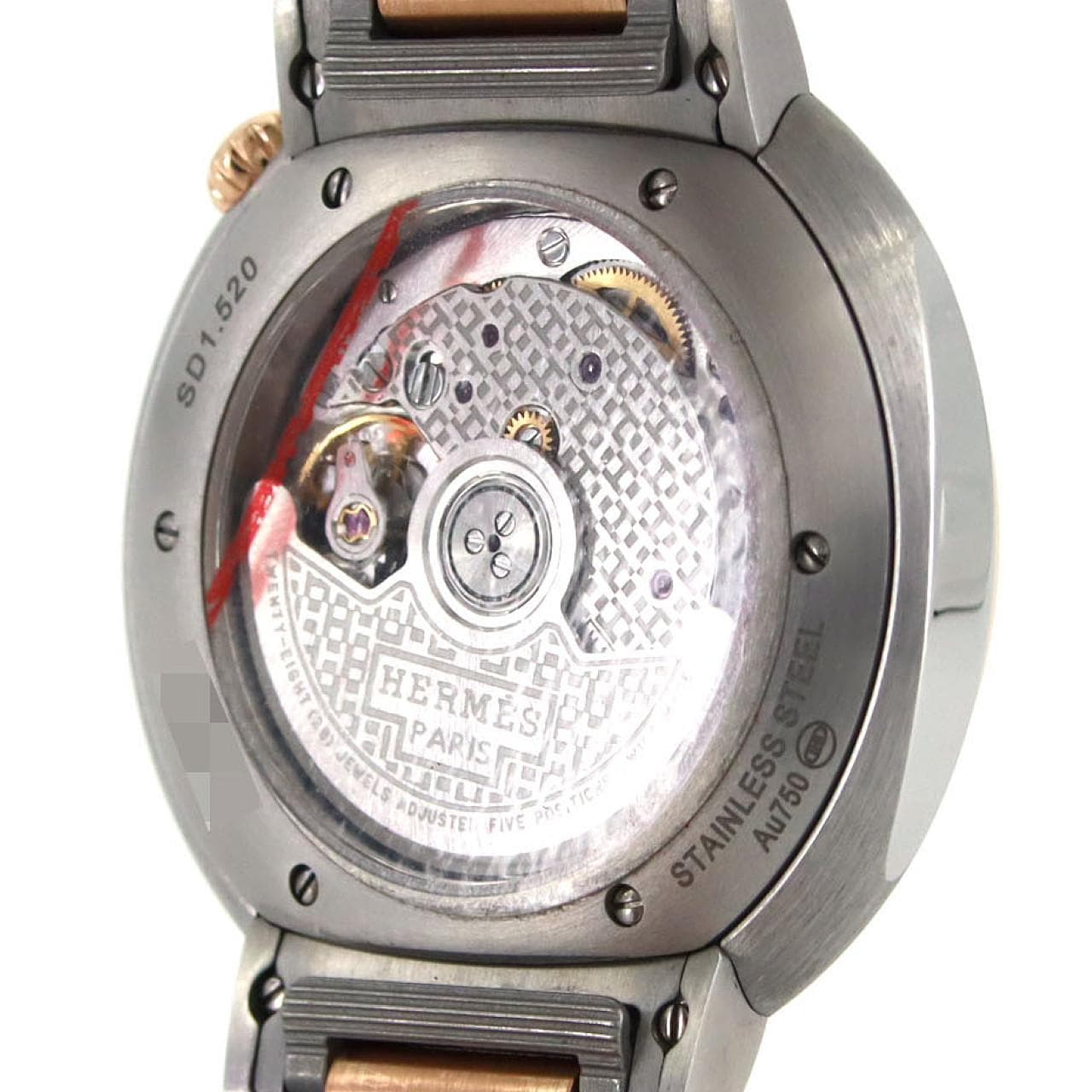 エルメス エルメスカット PGコンビ SD1.520 SSxPG 自動巻