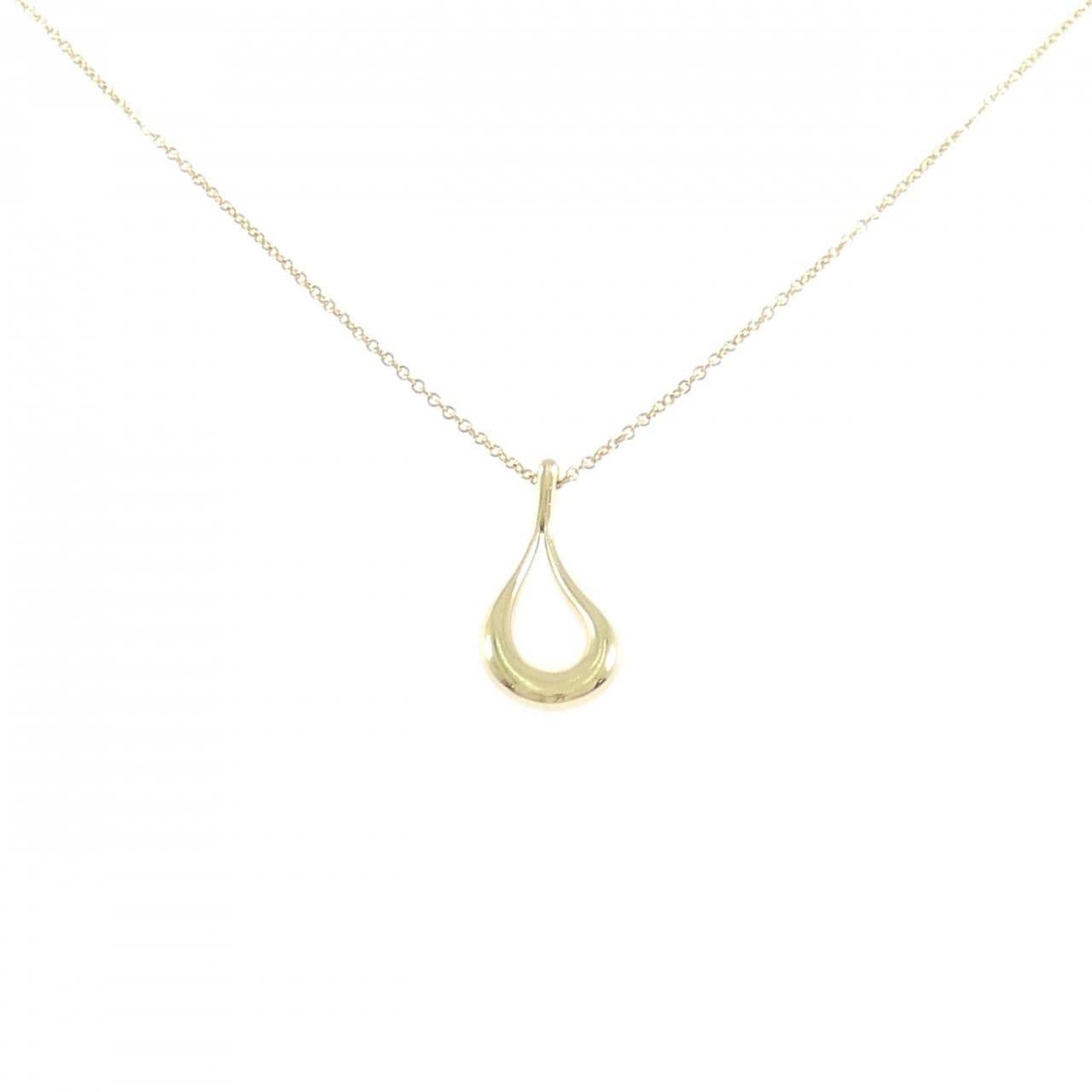 ティファニー オープンティアドロップ ネックレス