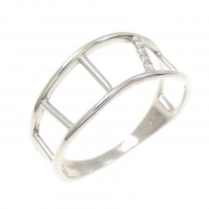 K10WG ダイヤモンド リング 0.02CT