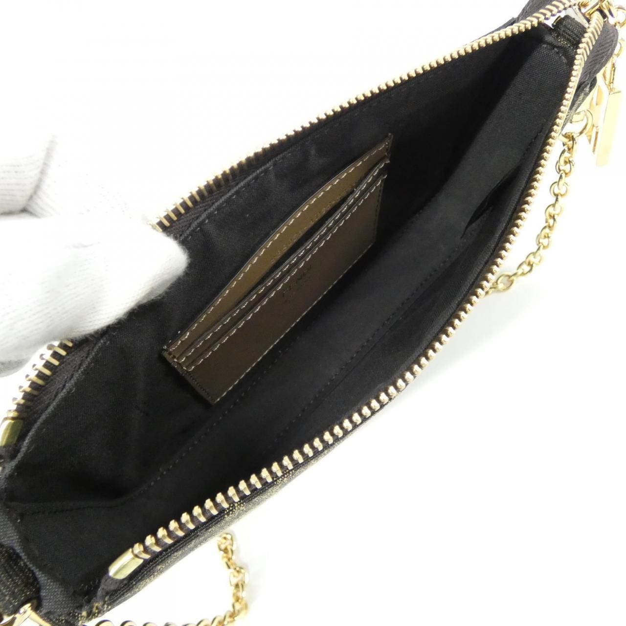 フェンディ バゲット ポーチ 8BS073 AD23 ショルダーバッグ