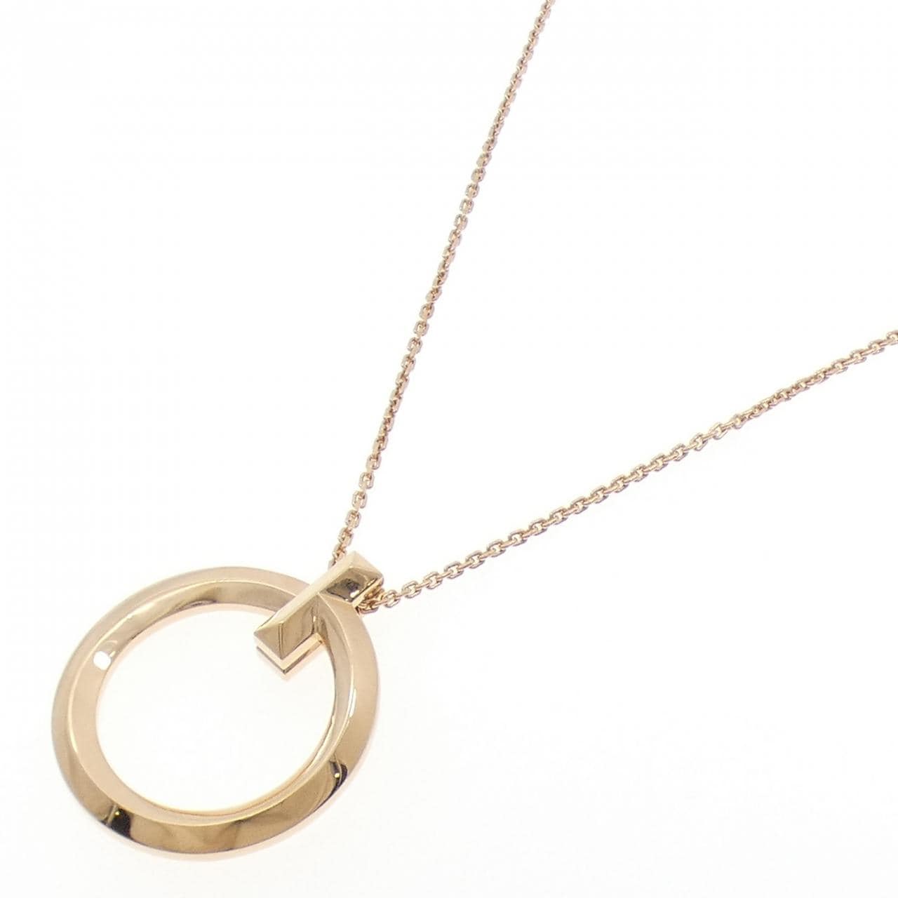 ティファニー Tワン サークル ラージ ネックレス