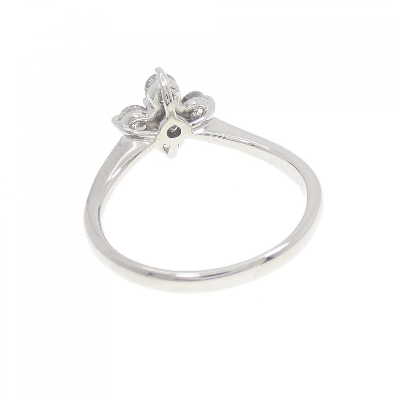 PT900 フラワー ダイヤモンド リング 0.51CT