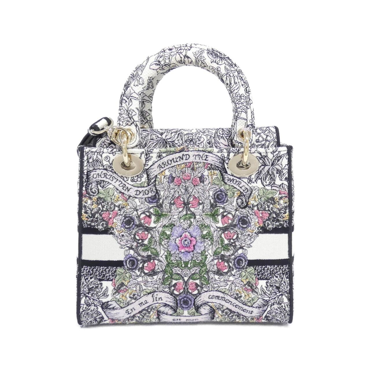 クリスチャンディオール DIOR AROUND THE WORLD レディ D-ライト ミディアム M0565OEDO バッグ