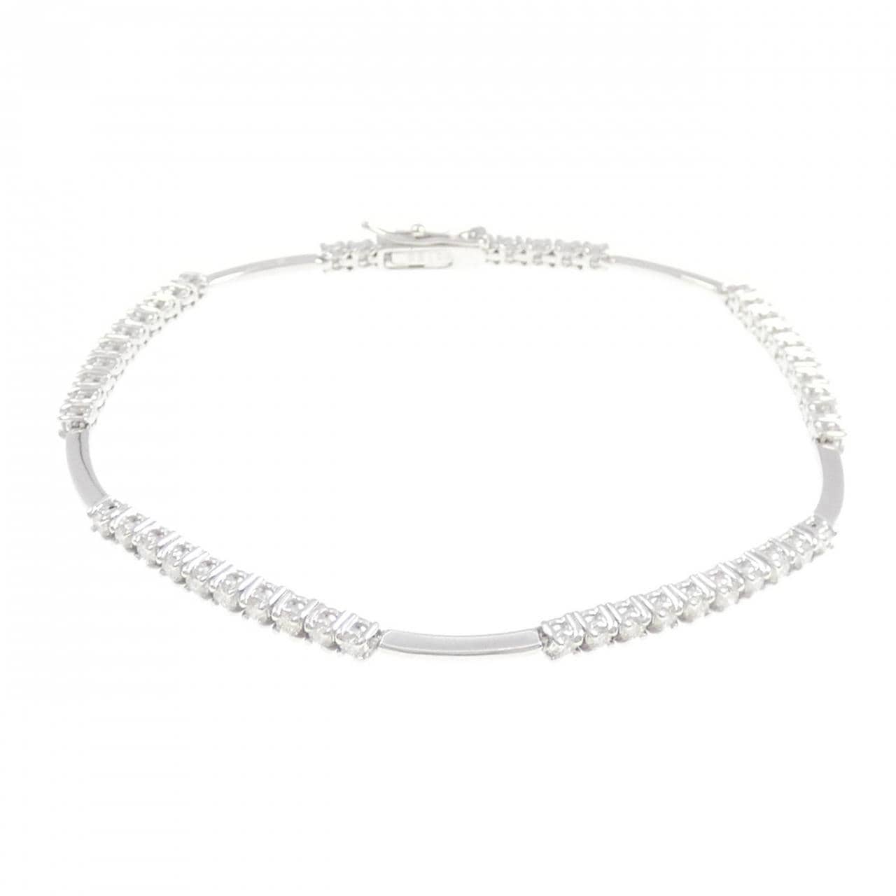 LINE ダイヤモンド ブレスレット 1.50CT