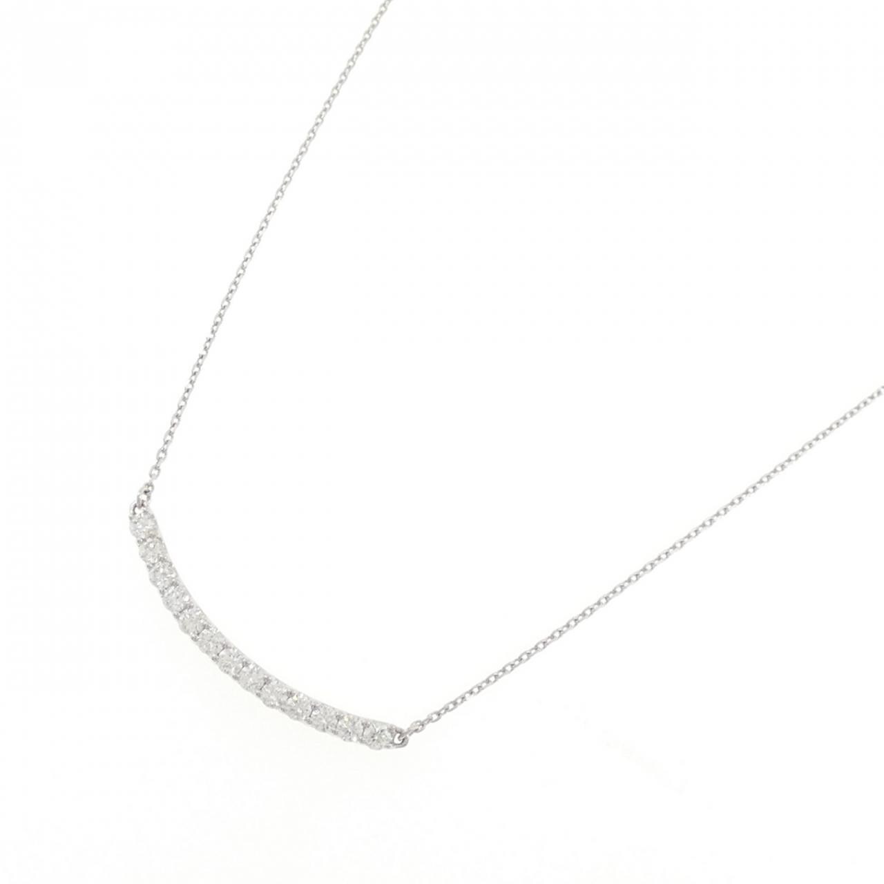 【新品】PT900/PT850 ダイヤモンド ネックレス 0.502CT