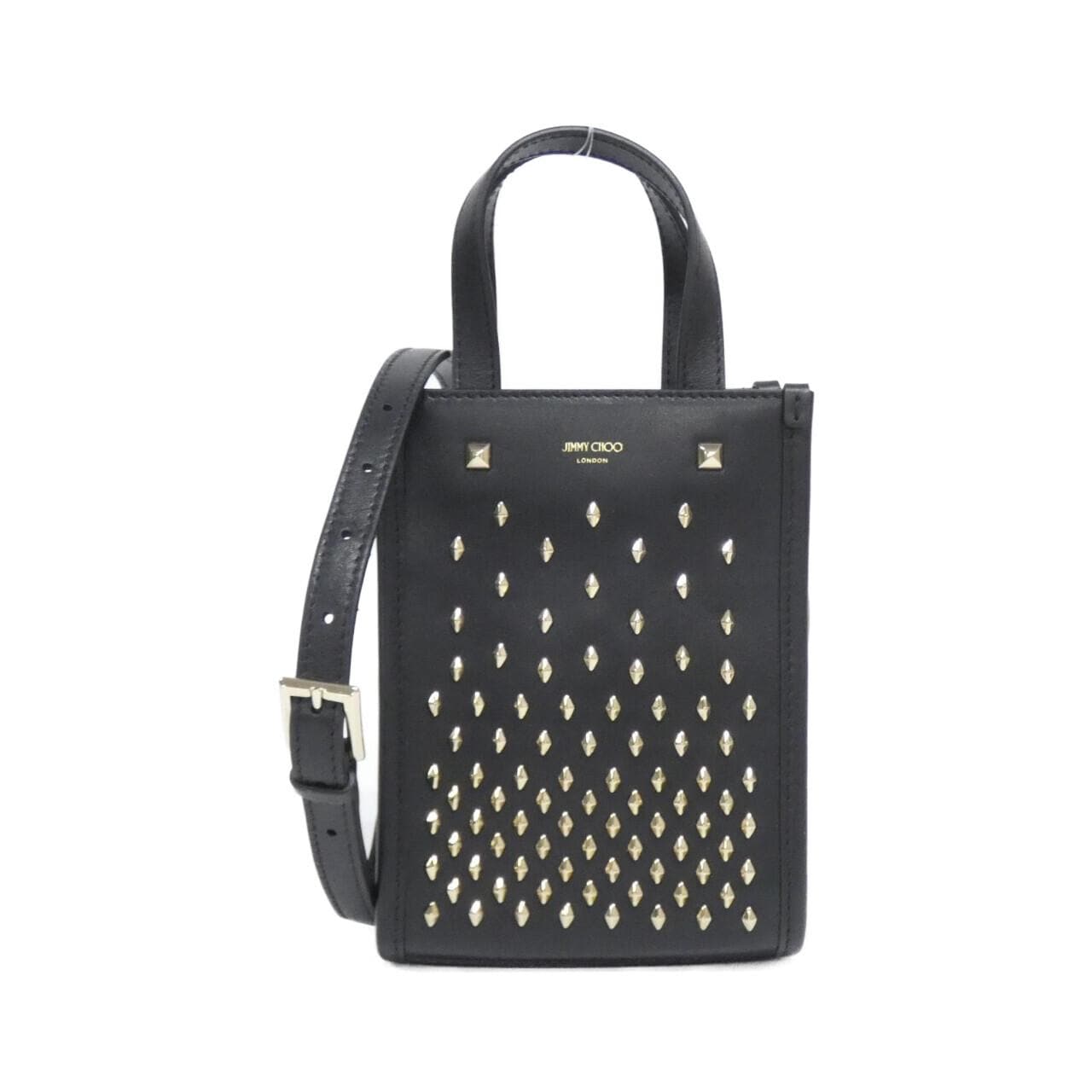 【新品】ジミーチュウ ミニ N/S トート MININSTOTEUTBR バッグ