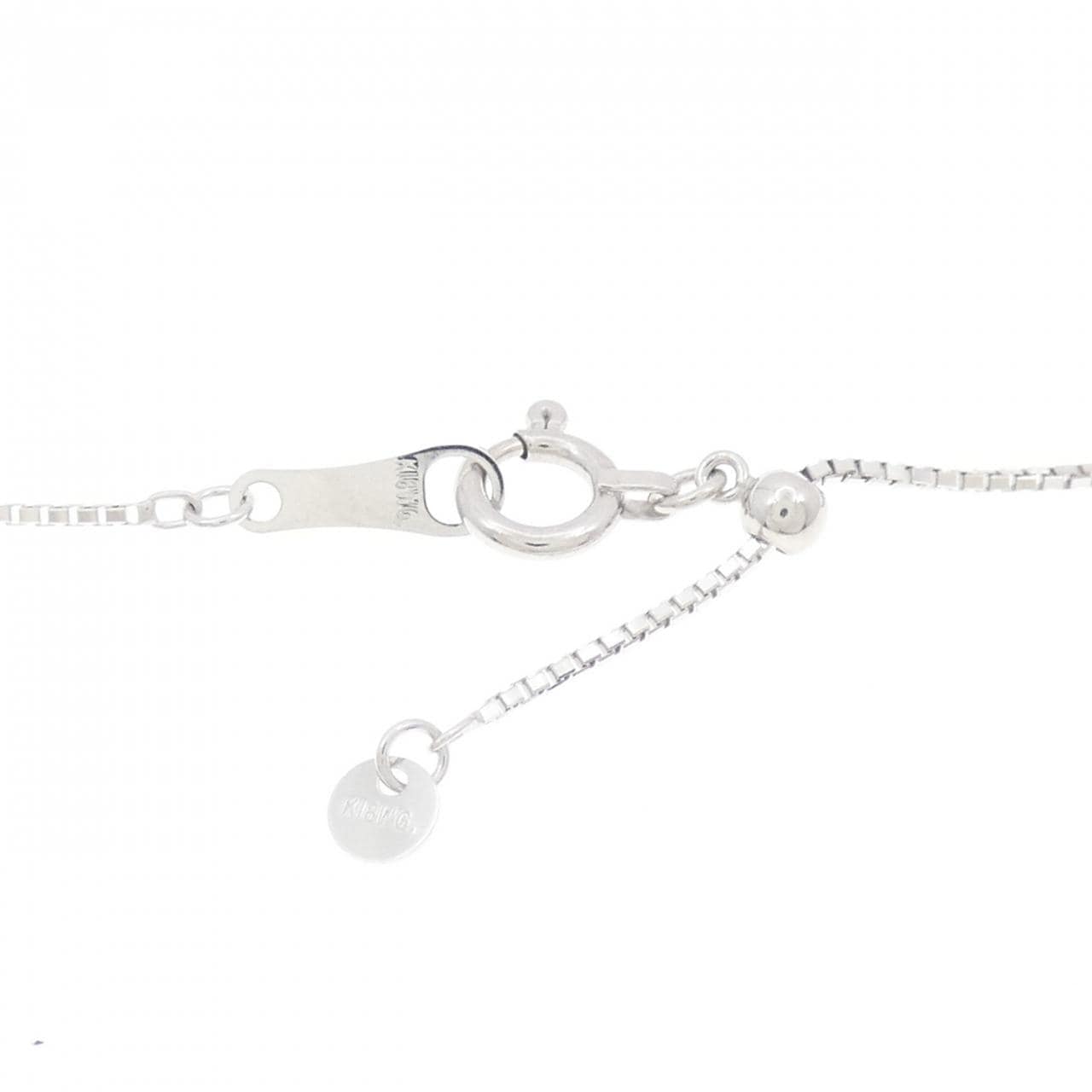 K18WG 2WAY クロス ダイヤモンド ネックレス 1.00CT
