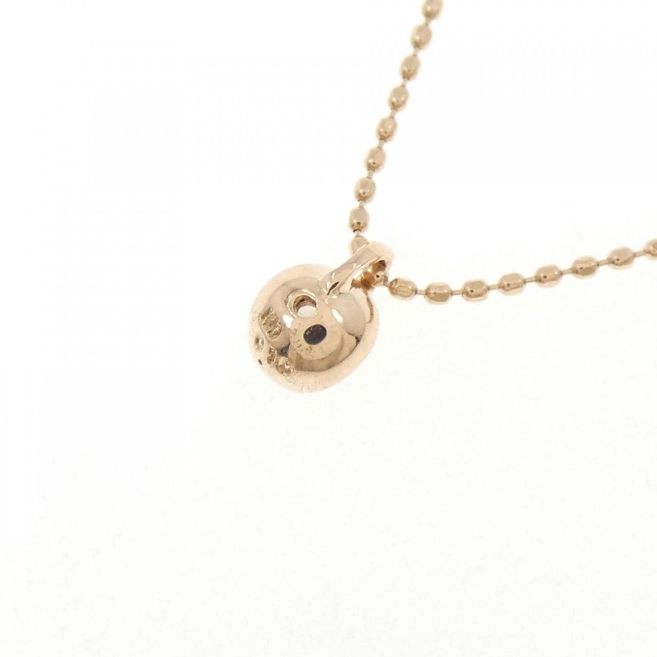 K10PG ダイヤモンド ネックレス 0.10CT