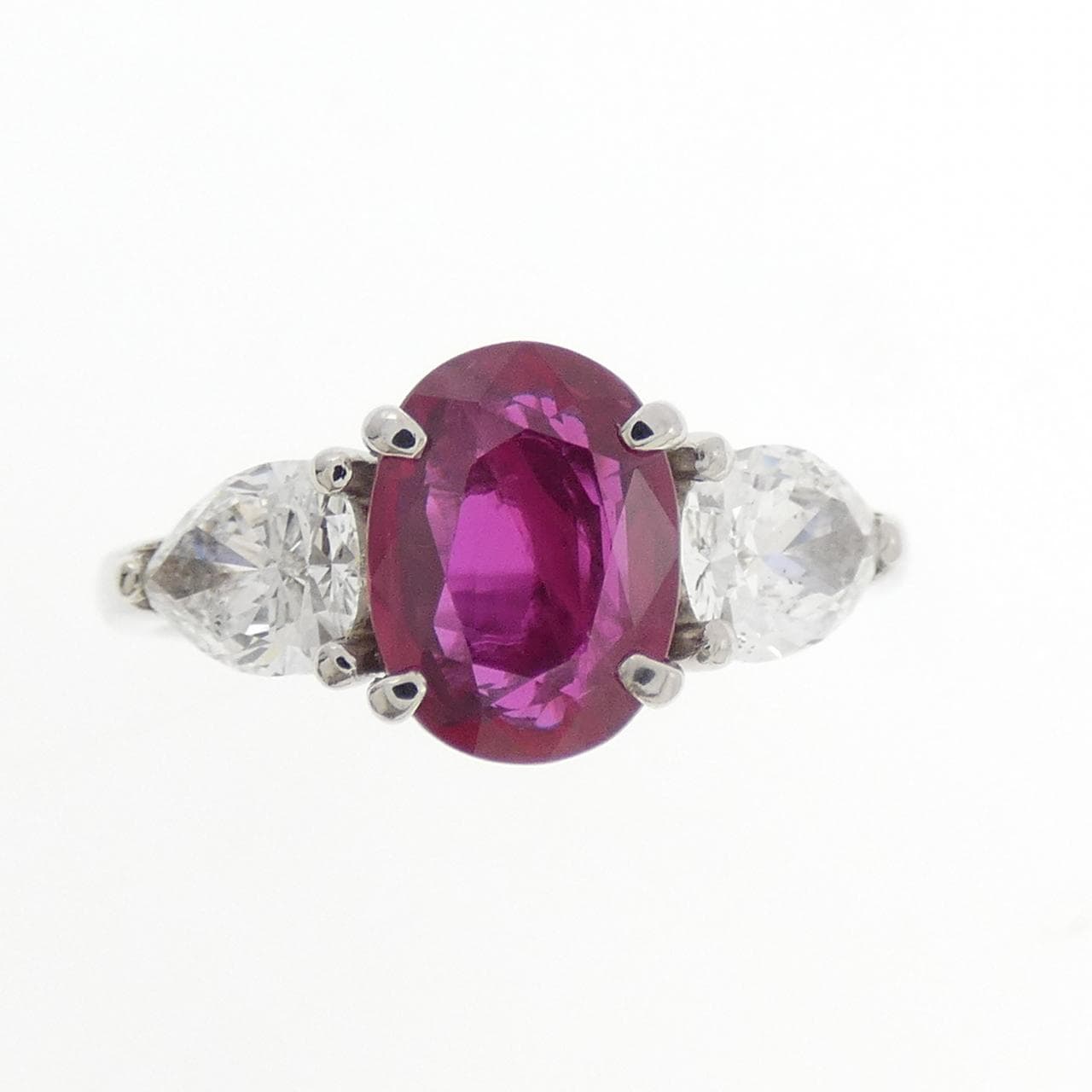 PT900 ルビー リング 1.39CT
