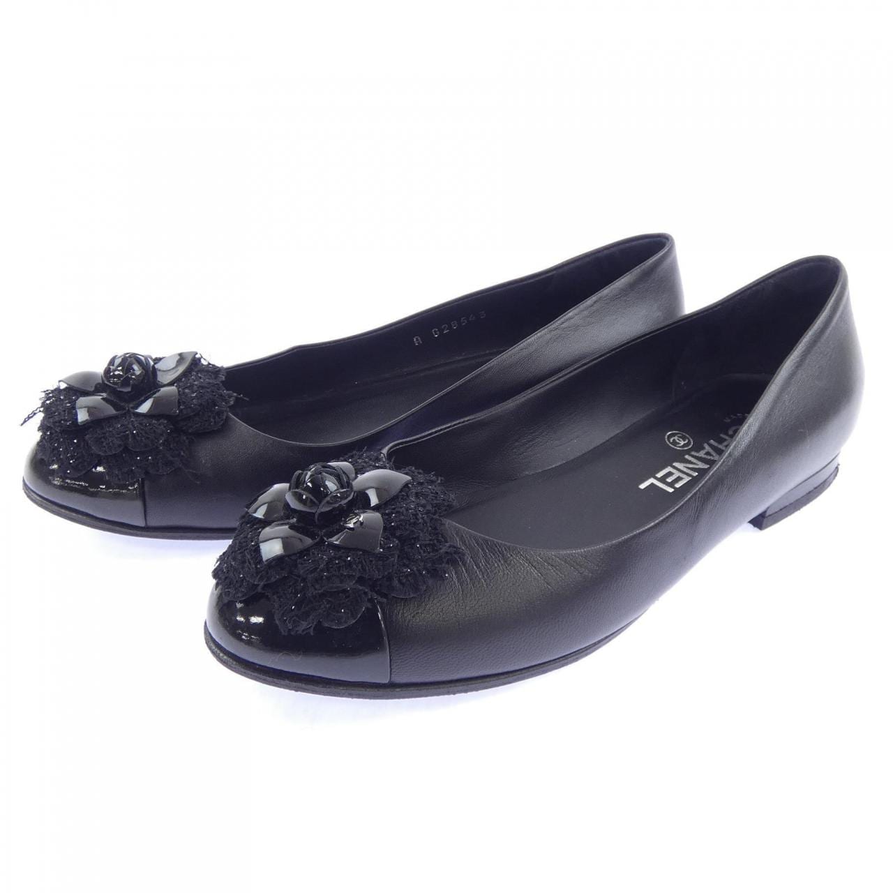 シャネル CHANEL バレリーナ G28543Y01552 フラットシューズ