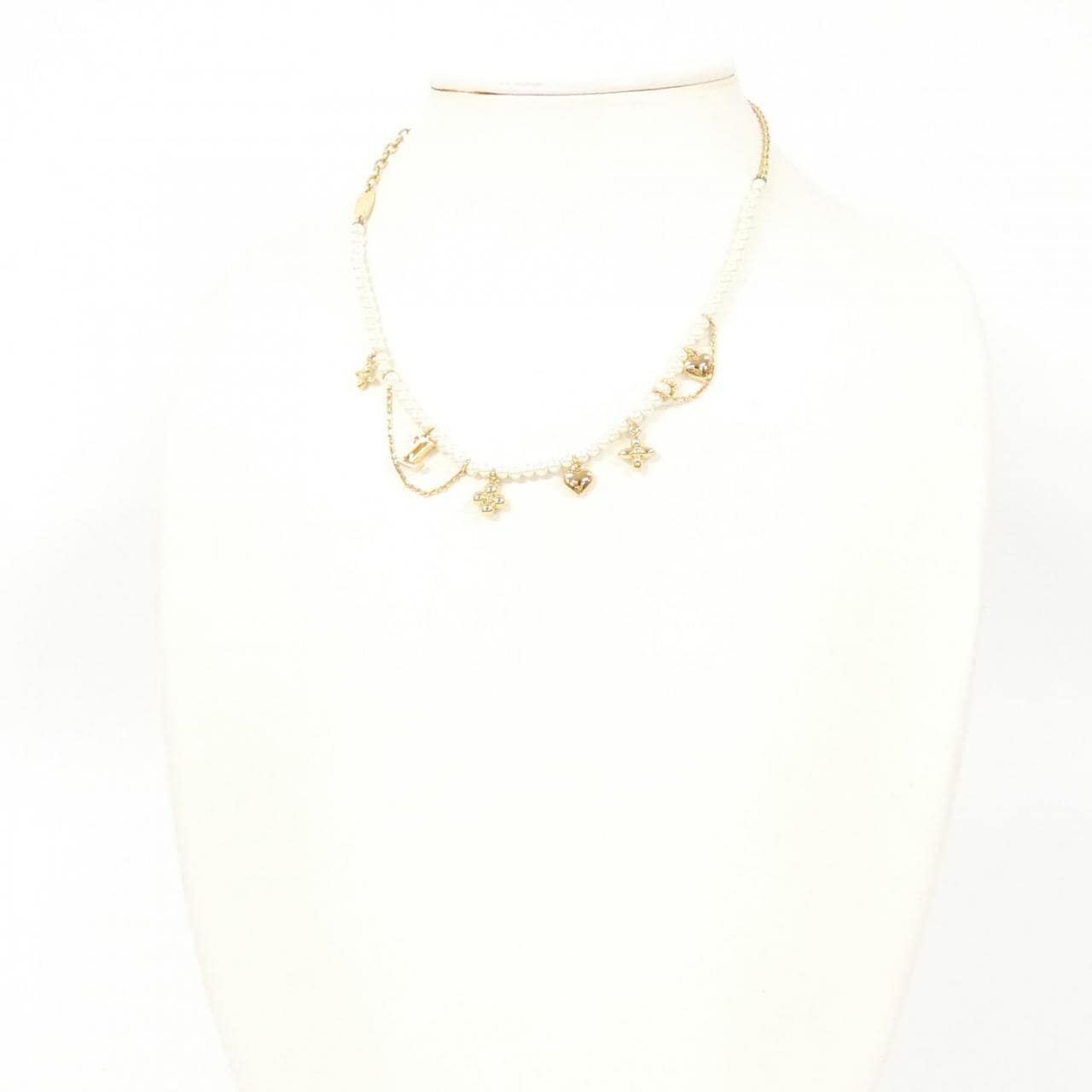 ルイヴィトン ブルーミング パール M02388 ネックレス