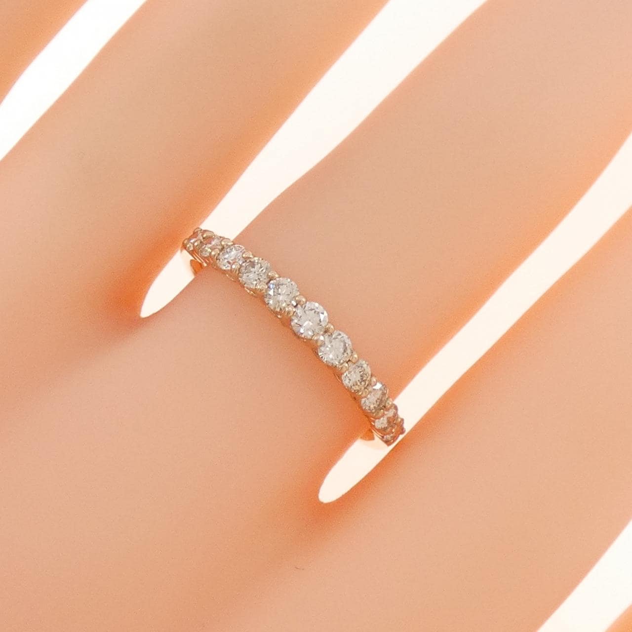 K18PG ダイヤモンド リング 0.50CT