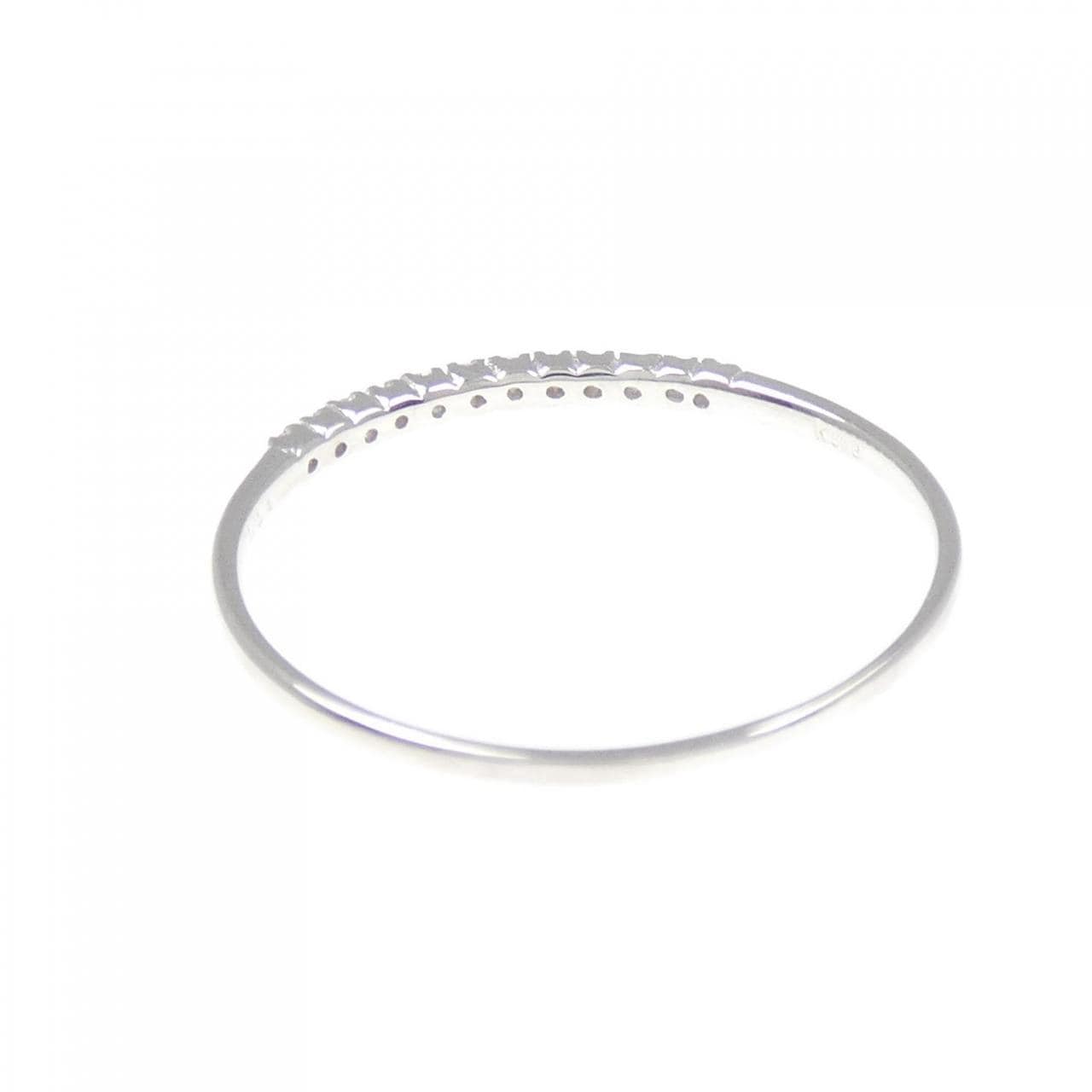 K18WG ダイヤモンド リング 0.09CT