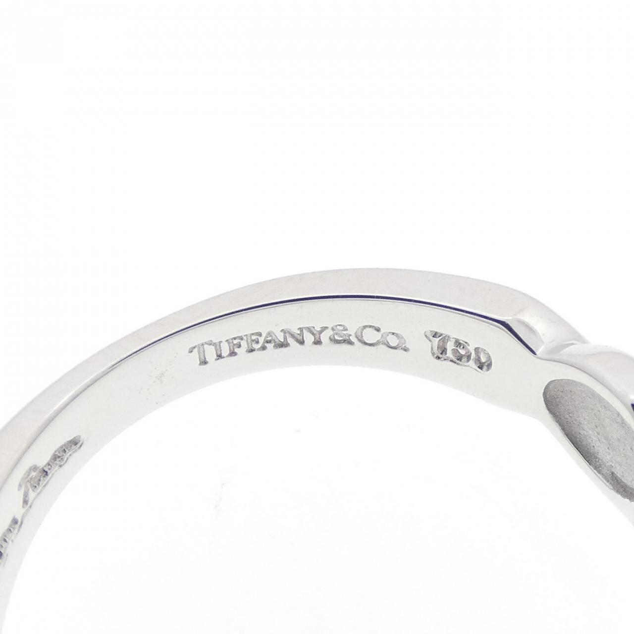 ティファニー ダブルラビングハート リング