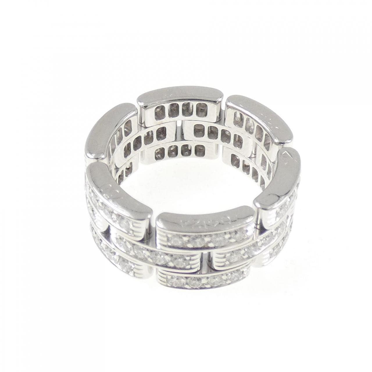 カルティエ マイヨンパンテール フルダイヤ リング