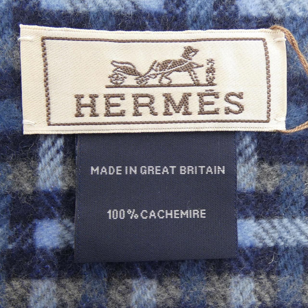 エルメス HERMES Hエコセ H ECOSSAIS H393865T MUFFLER