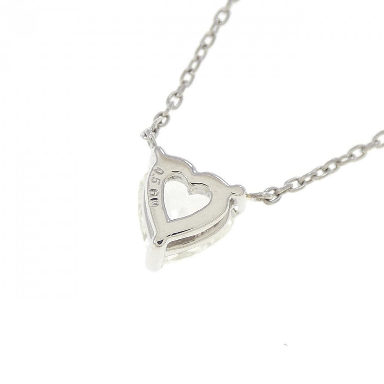 PT850 ダイヤモンド ネックレス 0.560CT J VS2 ファンシーカット