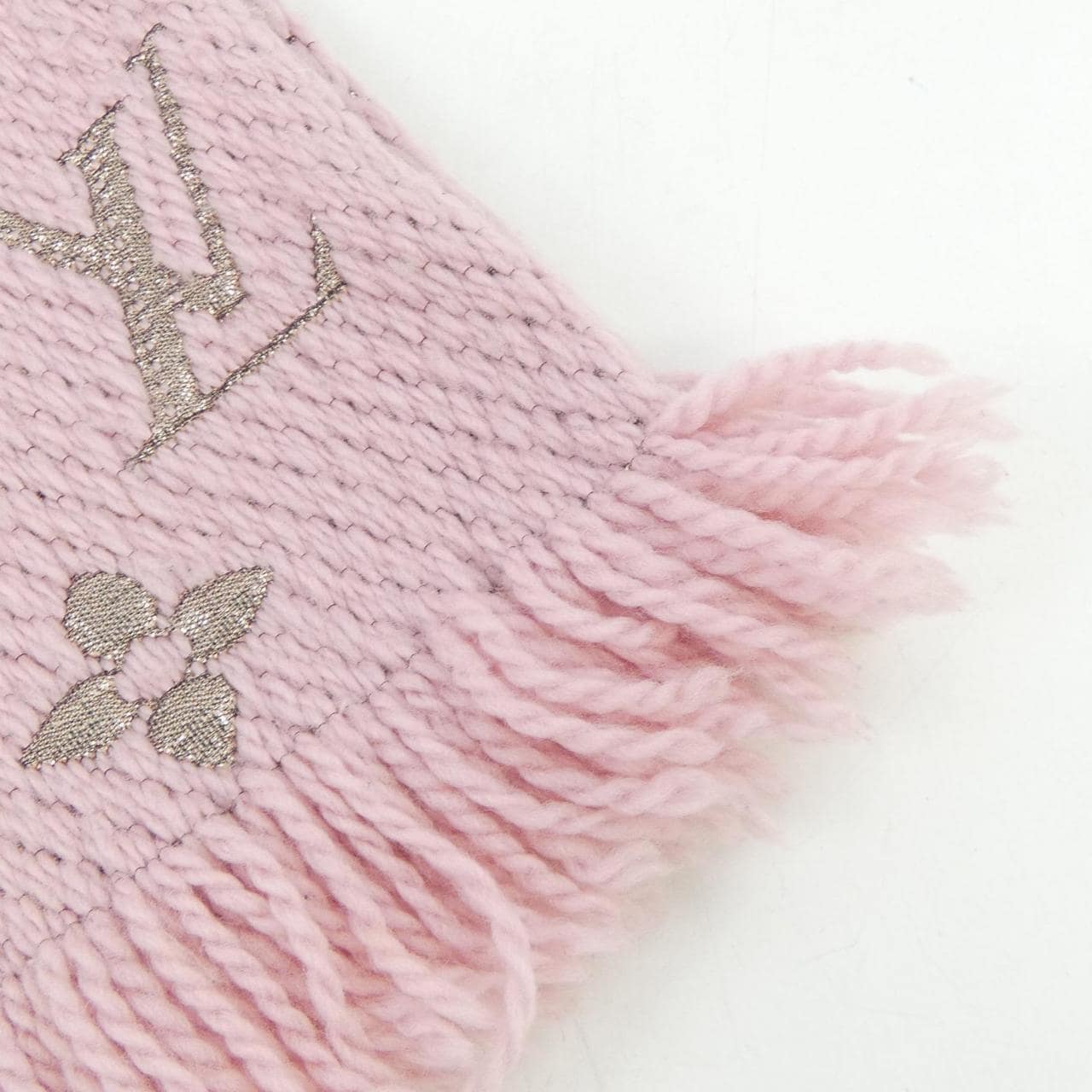 ルイヴィトン LOUIS VUITTON エシャルプ ロゴマニア シャイン M70466 MUFFLER