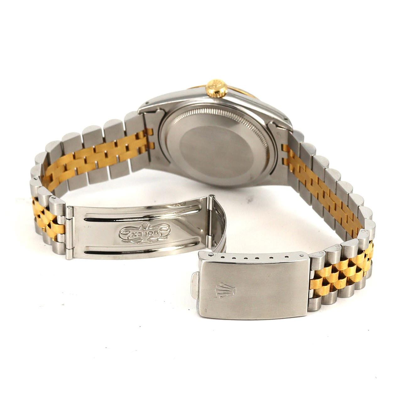 【ノーメンテナンス還元価格】ロレックス デイトジャスト 16013 SSxYG 自動巻 9番台