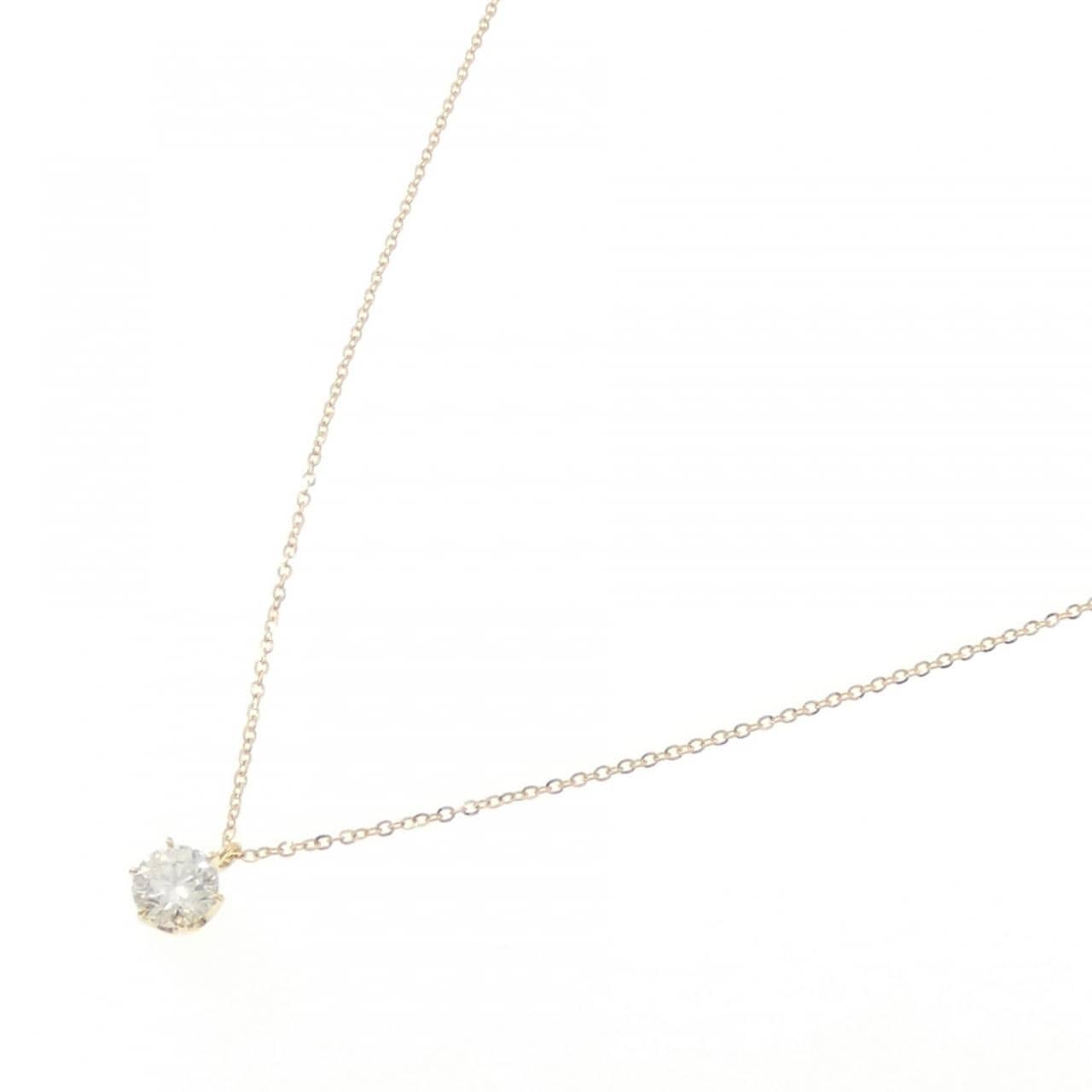 K18YG ダイヤモンド ネックレス 0.501CT G SI2 VG