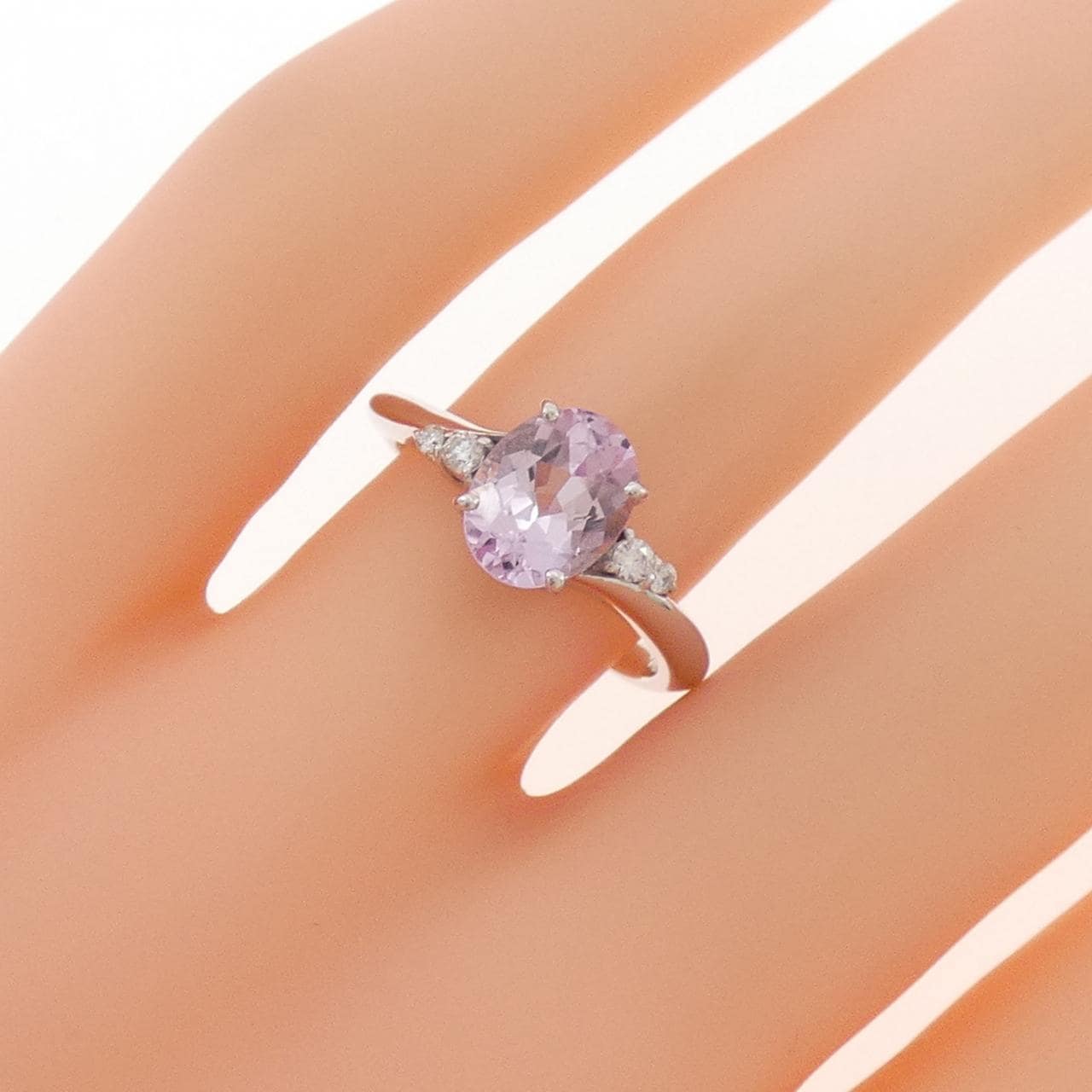 K18WG インペリアルトパーズ リング