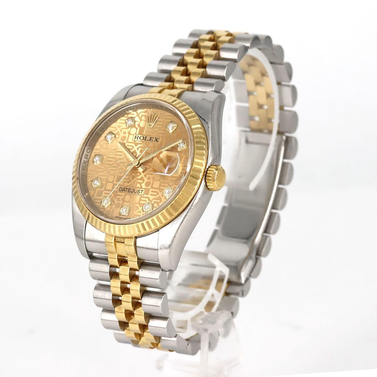 【ノーメンテナンス還元価格】ロレックス デイトジャスト 116233G SSxYG 自動巻 ランダム番
