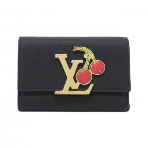 ルイヴィトン (LV x TM) ポルトフォイユ カプシーヌ コンパクト M22889 財布