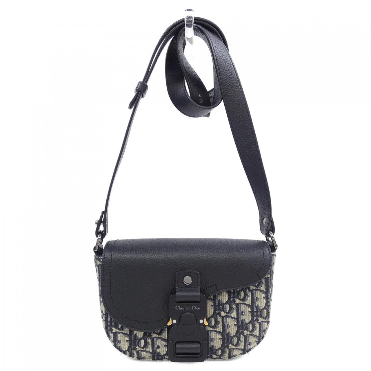 ディオール DIOR フラップ付きメッセンジャーバックミニ オブリークジャカード 2ADCA435YKS BAG