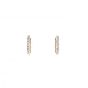 シエナ ロゼ ダイヤモンド ピアス 0.10CT