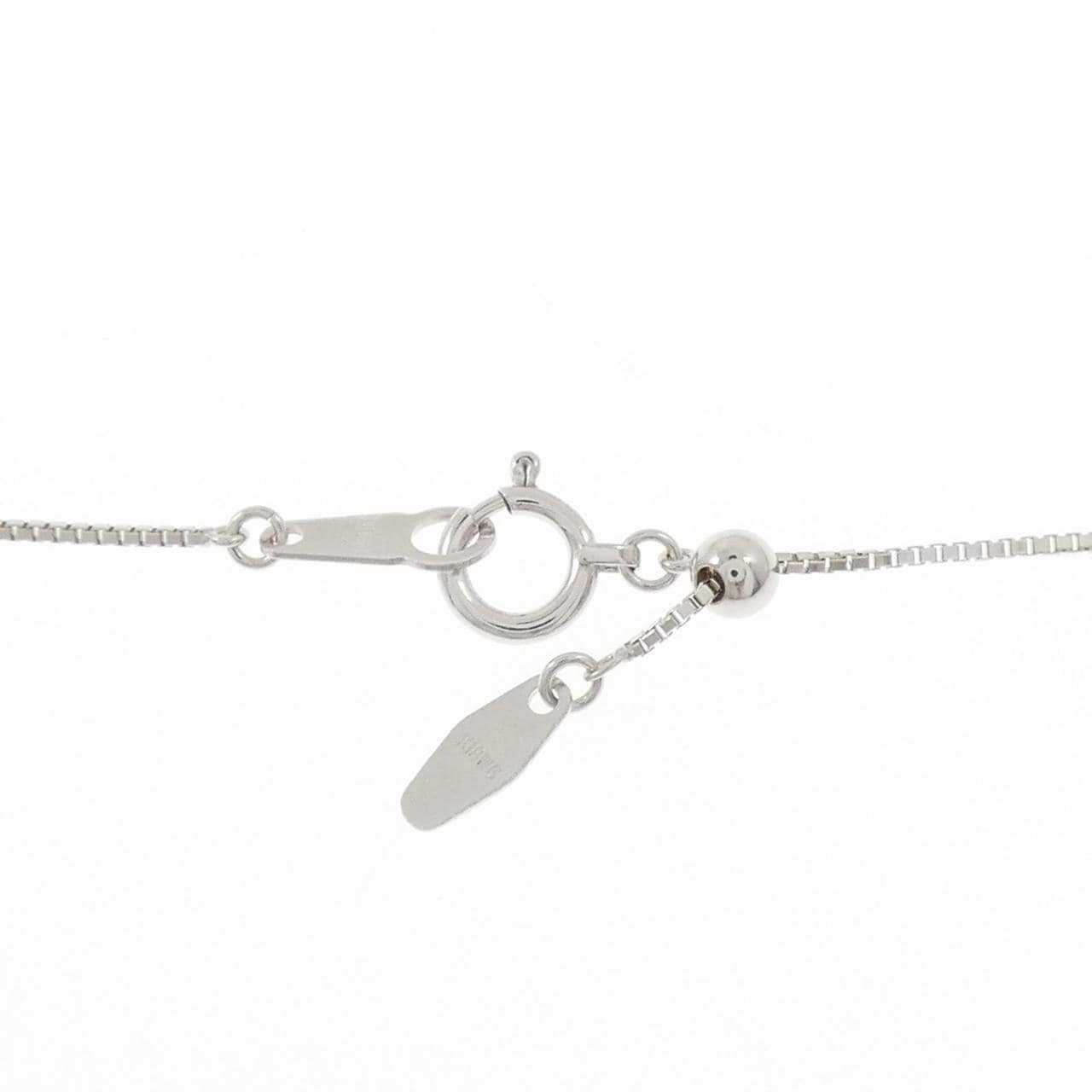 K18WG 白蝶パール ネックレス 12.2mm