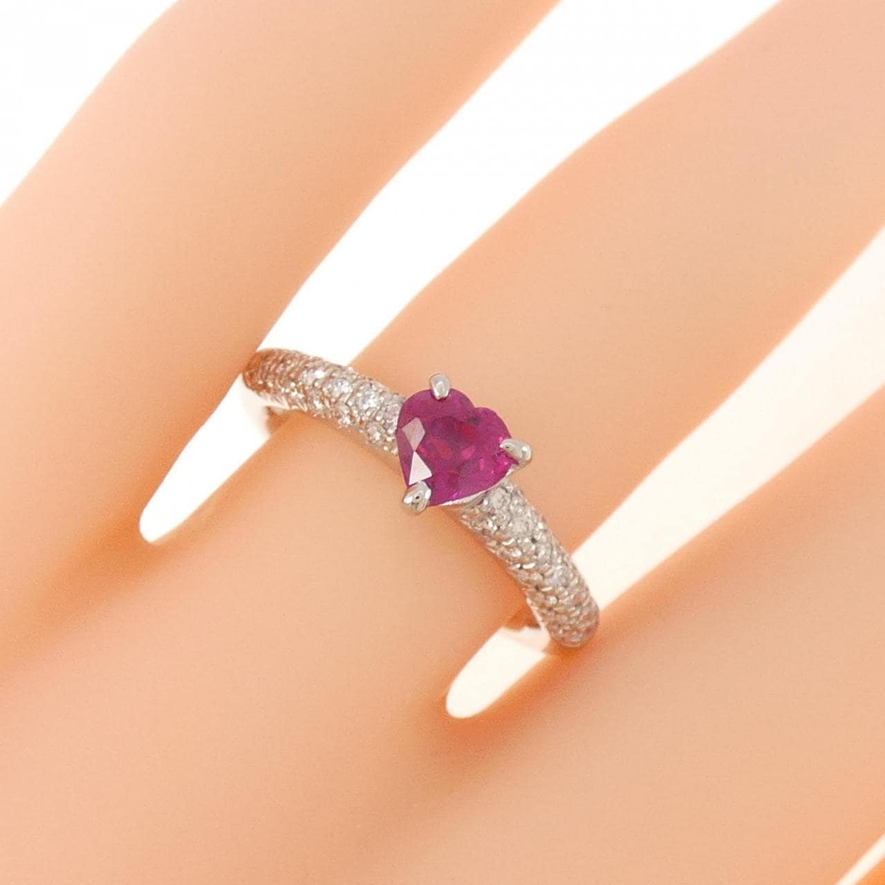 PT红宝石戒指0.63CT