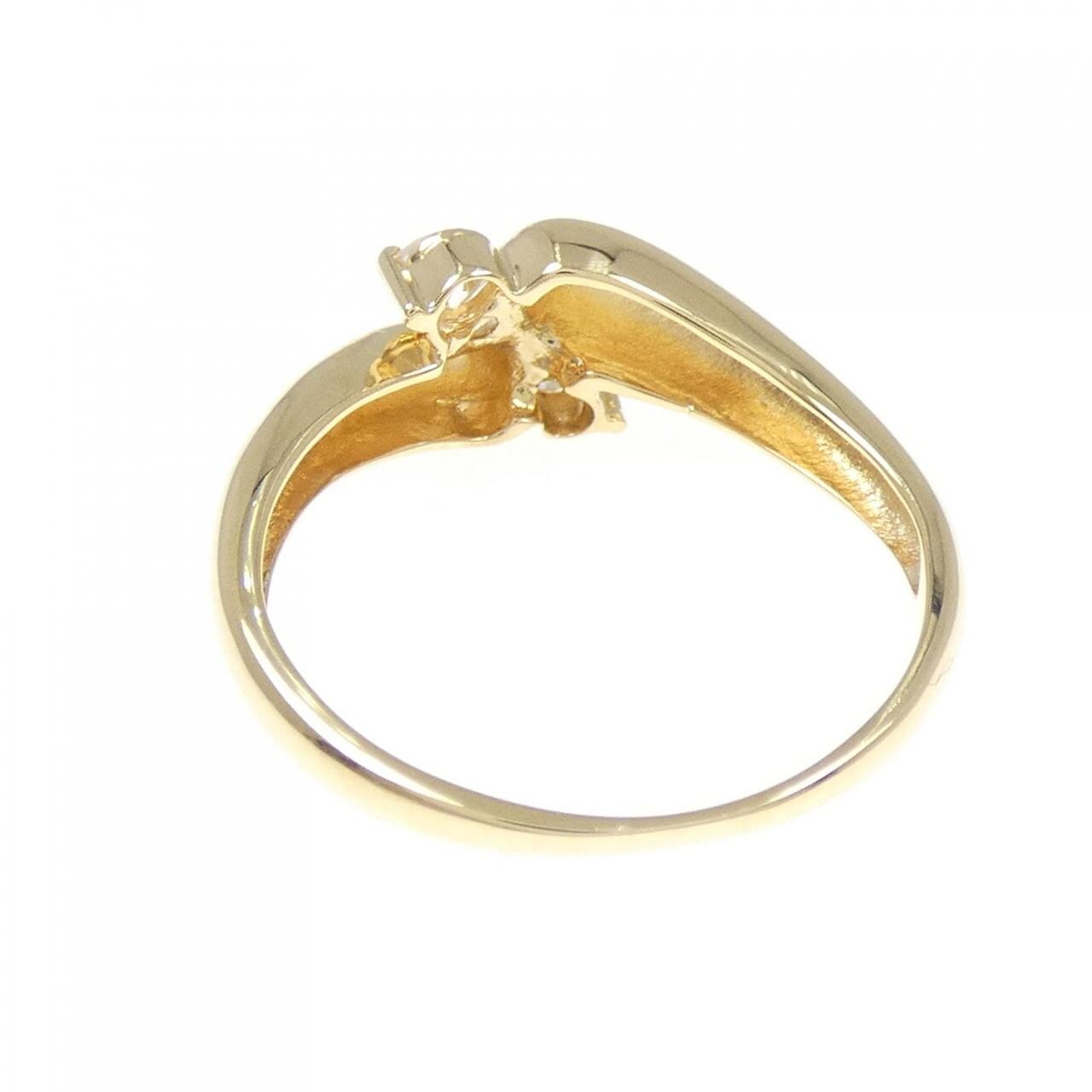 K18YG ダイヤモンド リング 0.15CT