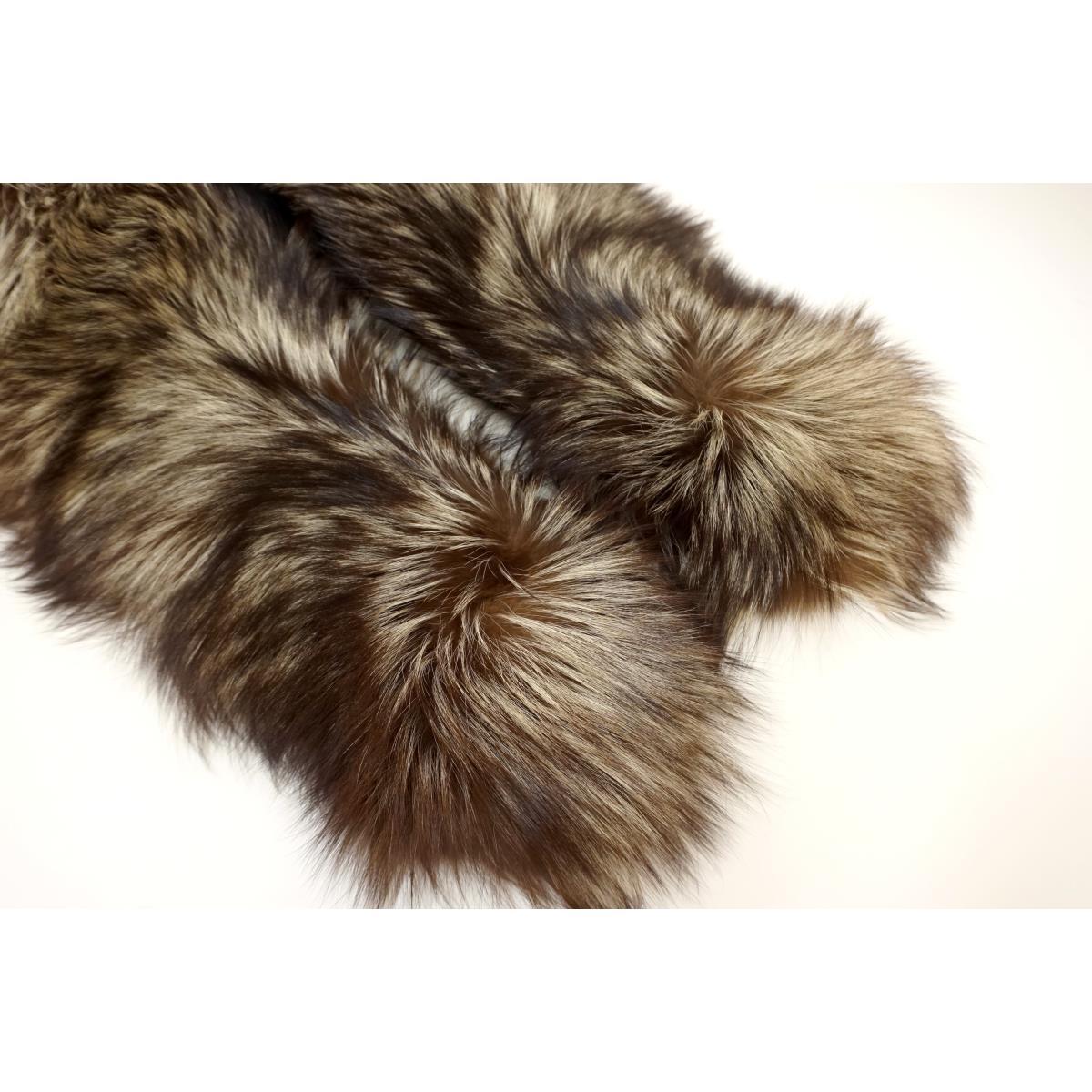 【未使用品】毛皮ストール　シルバーＦＯＸ