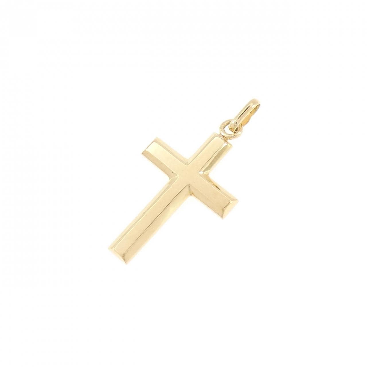 【新品】K18YG クロス ペンダント