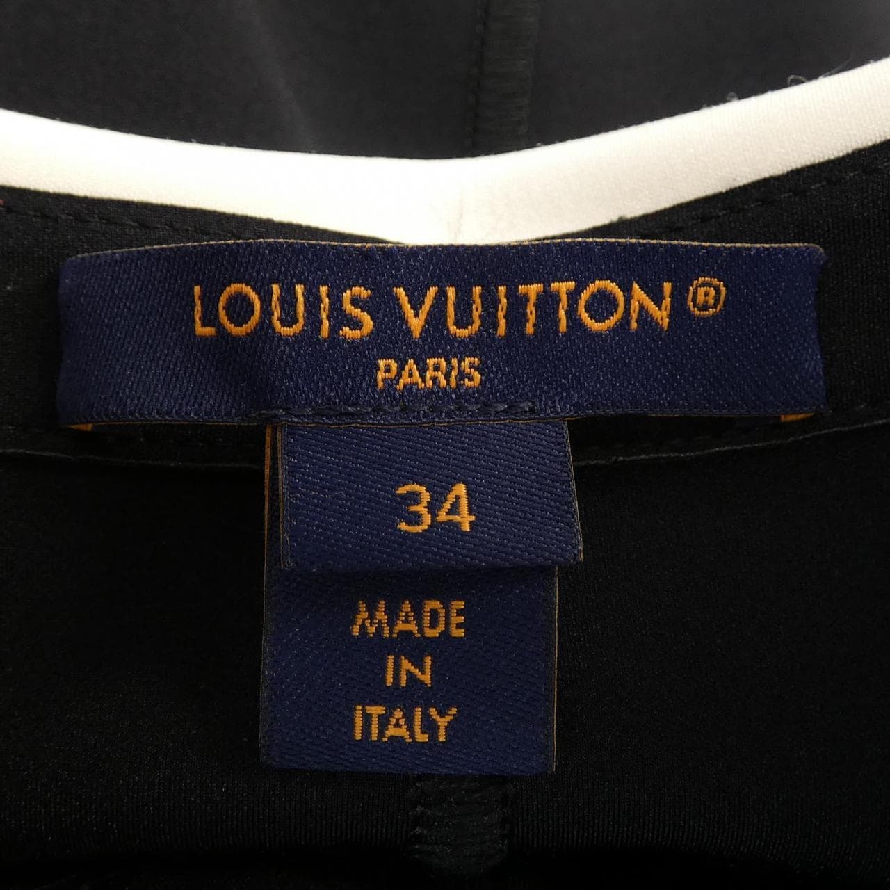 ルイヴィトン LOUIS VUITTON テクニカルジャージーピーターパンカラードレス FQDR45G72 ワンピース