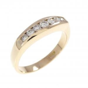 K18PG ダイヤモンド リング