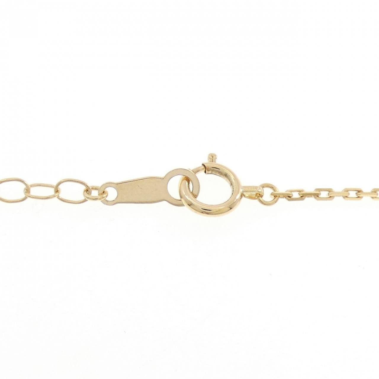 K18YG ハート アコヤパール ネックレス