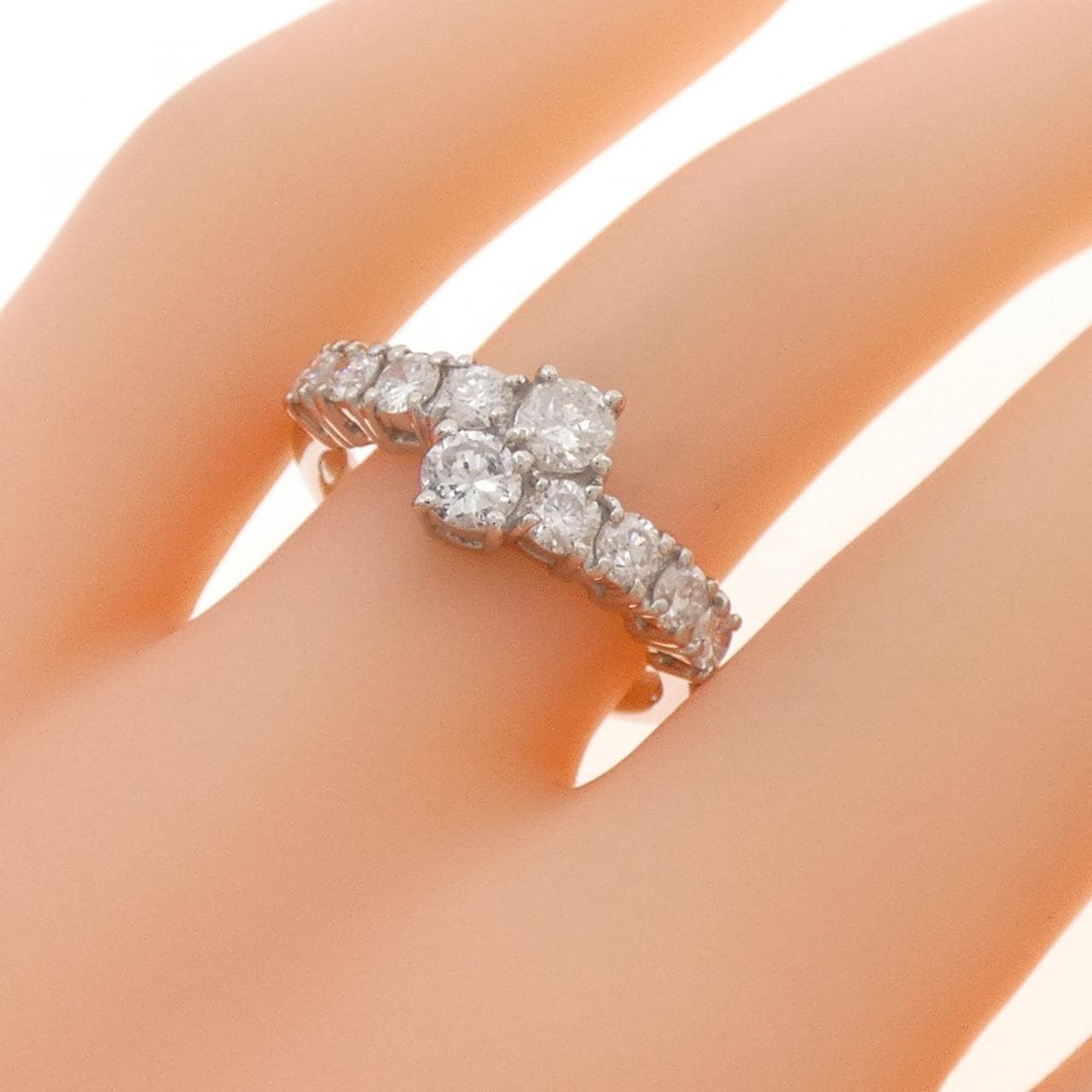 PT850 ダイヤモンド リング 1.01CT