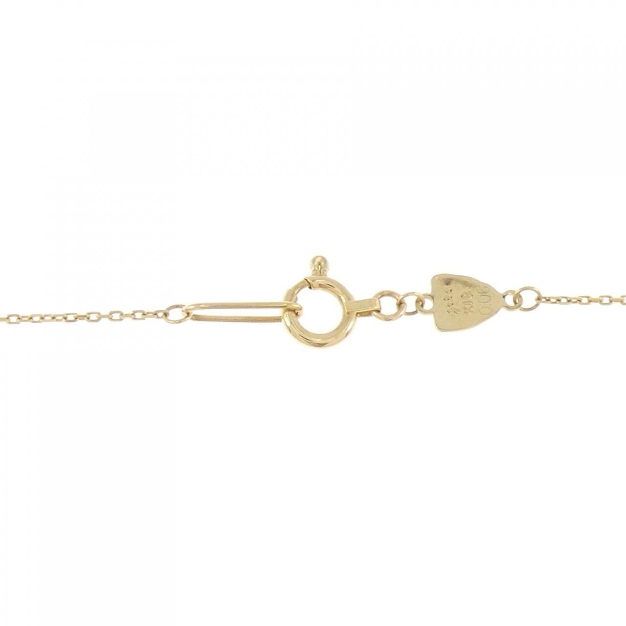 アガット ダイヤモンド ネックレス 0.06CT