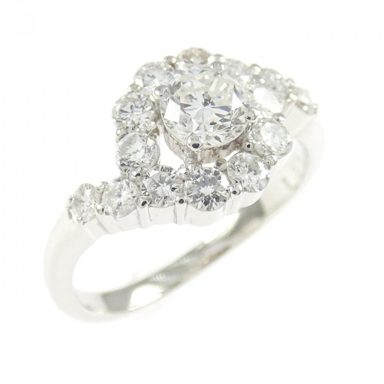 PT900 ダイヤモンド リング 1.00CT